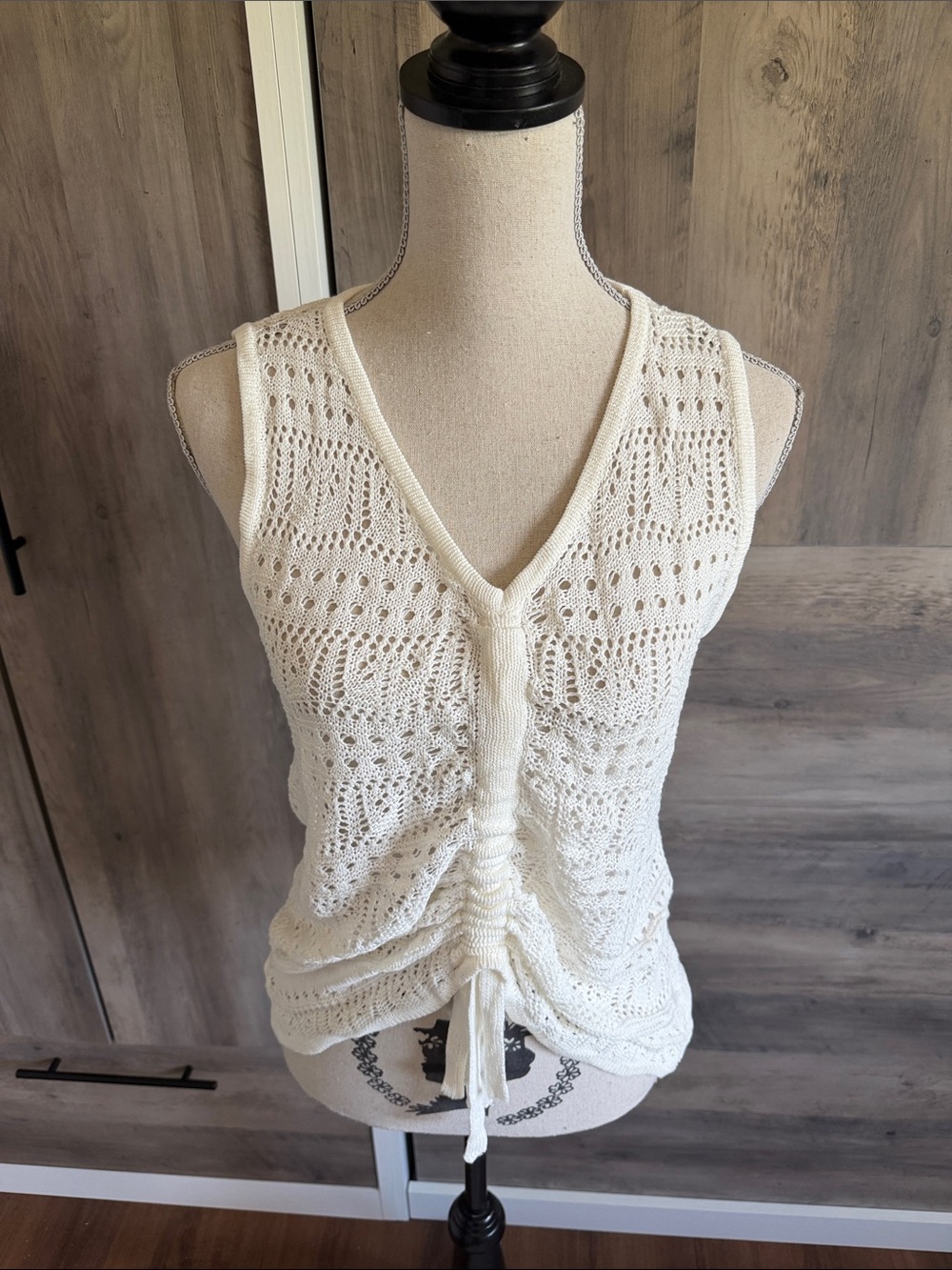 Crocheted Sleeveless Top